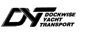 DYT DOCKWISE YACHT TRANSPORT trademark