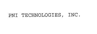 PNI TECHNOLOGIES, INC. trademark