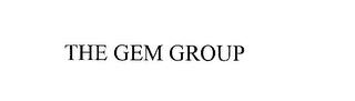 THE GEM GROUP trademark