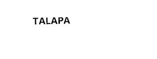 TALAPA trademark