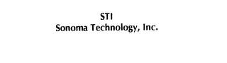 STI SONOMA TECHNOLOGY, INC. trademark