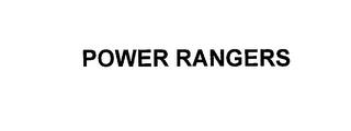 POWER RANGERS trademark