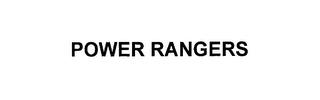 POWER RANGERS trademark