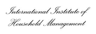 INTERNATIONAL INSTITUTE OF HOUSEHOLD MANAGEMENT trademark