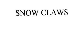 SNOW CLAWS trademark