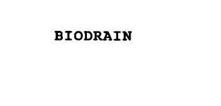 BIODRAIN trademark