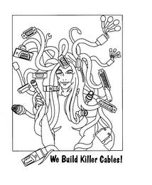 WE BUILD KILLER CABLES! trademark