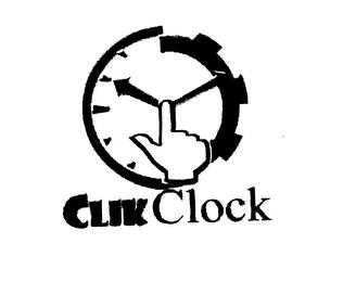 CLIK CLOCK trademark