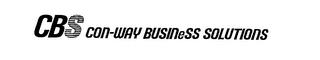 CBS CON-WAY BUSINESS SOLUTIONS trademark