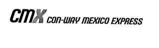 CMX CON-WAY MEXICO EXPRESS trademark