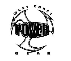 WEST COAST POWER GEAR trademark