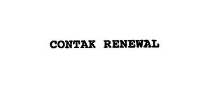 CONTAK RENEWAL trademark