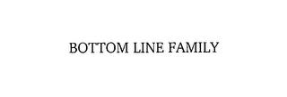 BOTTOM LINE FAMILY trademark