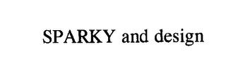 SPARKY AND DESIGN trademark