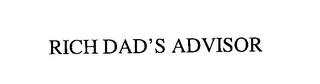 RICH DAD'S ADVISOR trademark