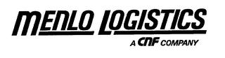 MENLO LOGISTICS A CNF COMPANY trademark