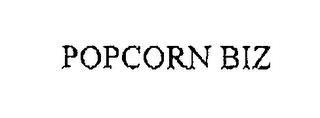 POPCORN BIZ trademark