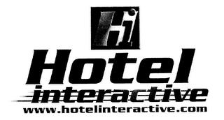 HI HOTEL INTERACTIVE WWW. HOTELINTERACTICVE. COM trademark