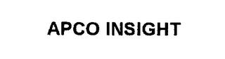 APCO INSIGHT trademark