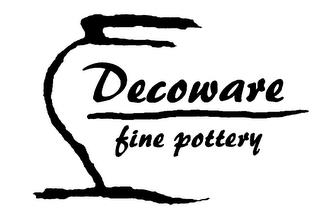 DECOWARE FINE POTTERY trademark