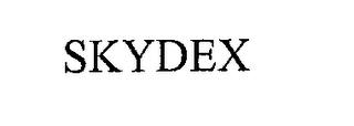 SKYDEX trademark