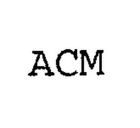 ACM trademark