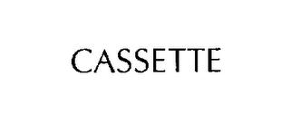 CASSETTE trademark