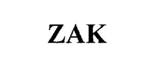 ZAK trademark