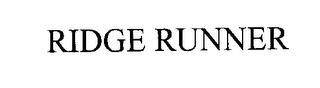 RIDGE RUNNER trademark