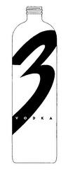 3 VODKA trademark