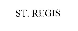 ST. REGIS trademark