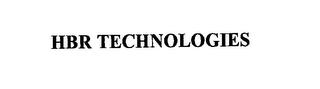 HBR TECHNOLOGIES trademark