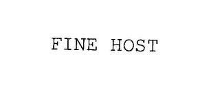 FINE HOST trademark