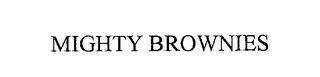 MIGHTY BROWNIES trademark