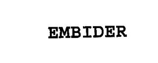 EMBIDER trademark