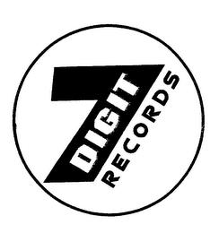 7 DIGIT RECORDS trademark