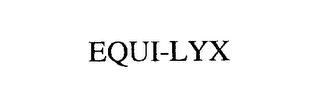 EQUI-LYX trademark