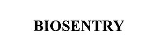 BIOSENTRY trademark