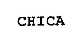 CHICA trademark