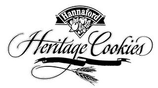 HANNAFORD HERITAGE COOKIES trademark