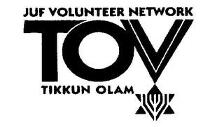 JUF VOLUNTEER NETWORK TIKKUN OLAM TOV trademark