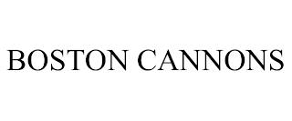 BOSTON CANNONS trademark