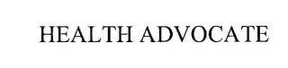 HEALTH ADVOCATE trademark