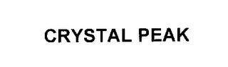 CRYSTAL PEAK trademark