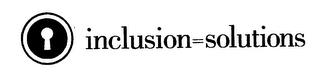 INCLUSION=SOLUTIONS trademark