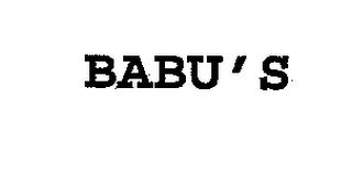 BABU'S trademark