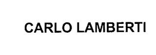 CARLO LAMBERTI trademark