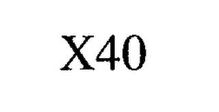 X40 trademark