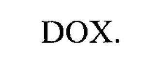 DOX. trademark