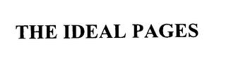 THE IDEAL PAGES trademark